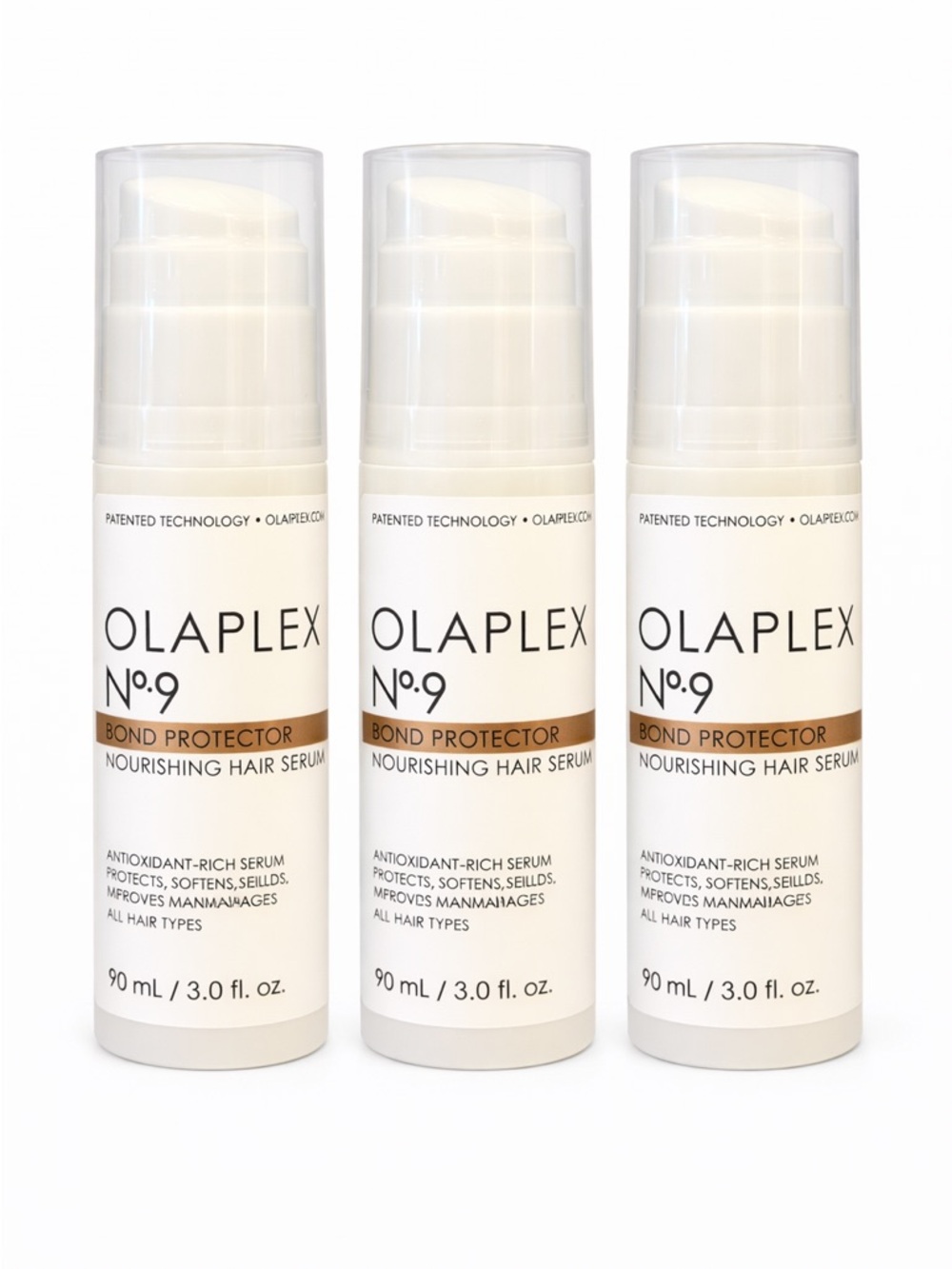 Olaplex No.9 Bond Protector Nourishing Hair Serum - White with Gold Accent